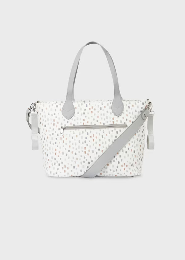Bolso Pañaleras Estampado Gris Mayoral Estilo