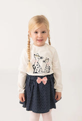 Conjunto Falda Venados Puntos Boboli