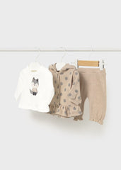 Conjunto Zorro Puntos Bebé Niña Mayoral