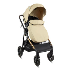 Coche Con Porta Bebé Cosmos Beige Bebesit Cubrir
