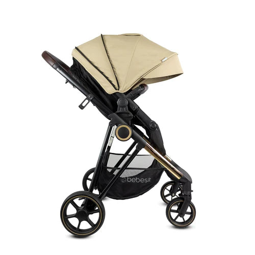 Coche Con Porta Bebé Cosmos Beige Bebesit Diseño