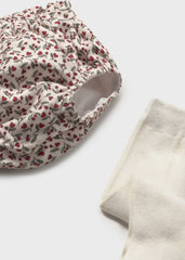 Conjunto Saco Tricot Rojo Mayoral Panty