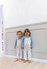 Conjunto Overol Oso Polar Azul Boboli