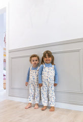 Conjunto Overol Oso Polar Azul Boboli