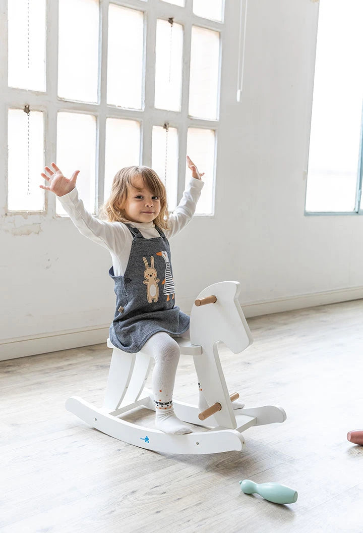 Vestido Bordado Patos Negros Boboli Modelo