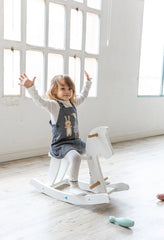 Vestido Bordado Patos Negros Boboli Modelo