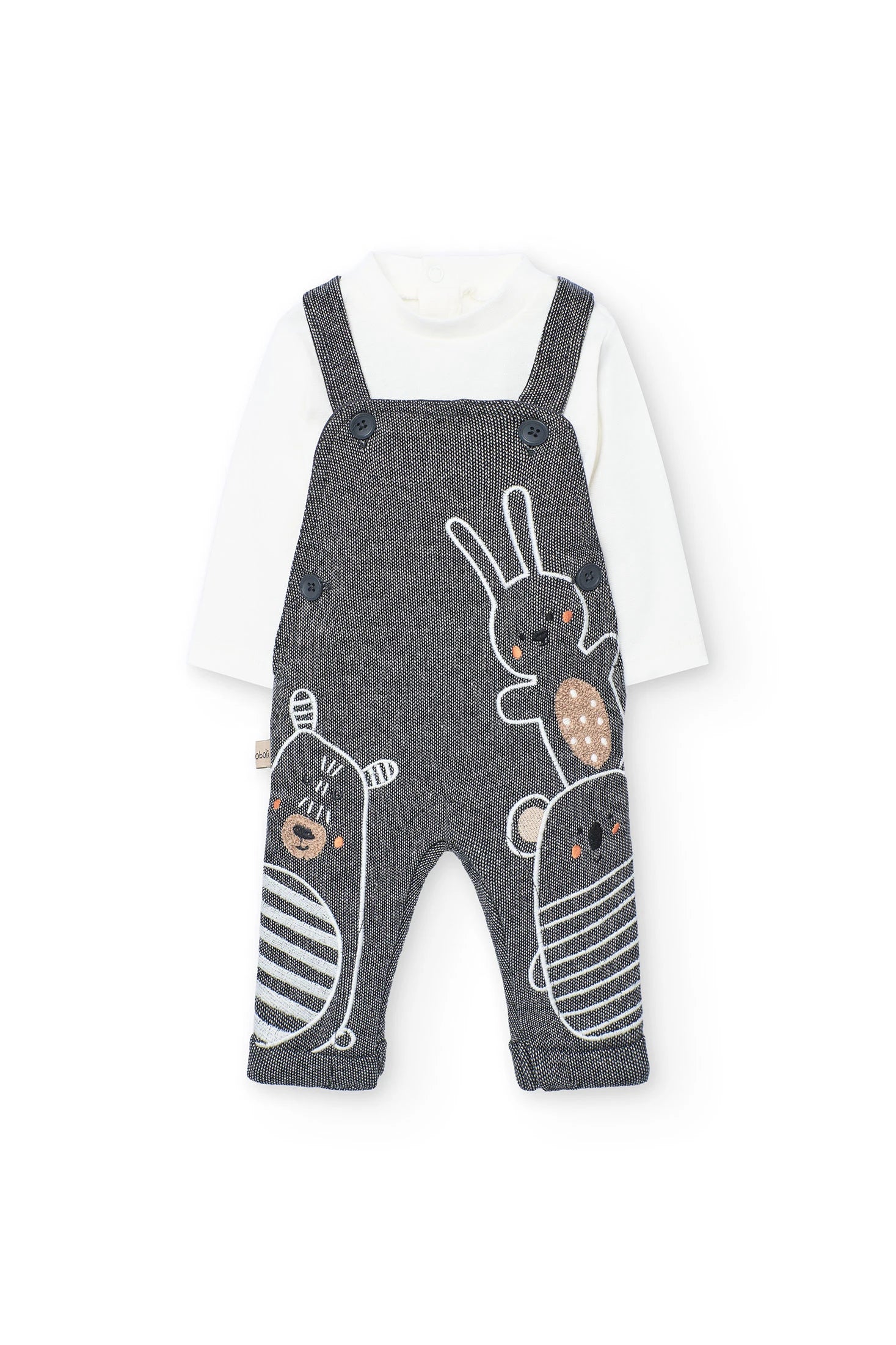 Ropa infantil Boboli con diseño de animales bordados