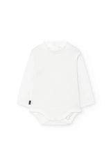 Overol gris con camiseta blanca para bebé