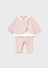 Conjunto Manga Larga Bolsillo Rosa Mayoral