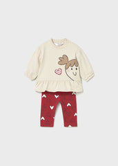 Conjunto Saco Muñeca Beige Mayoral