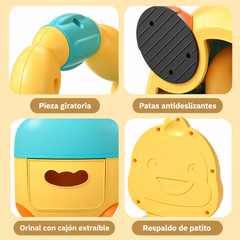 Vasenilla Combinada Pato Pico 3D