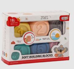 Set 6 Cubos Silicona Estimulación Para Bebé