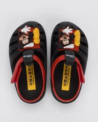 sandalias Cartago Mickey negras infantiles con personaje en 3D