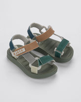 sandalias Rider baby velcro verde multicolor tallas 19‑25
