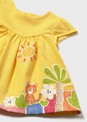 Vestido Estampado Sol Amarillo Mayoral Animales