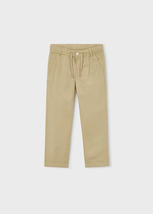 Pantalón Lino Relaxed Mocca Mayoral