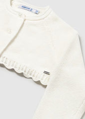 Saco Tricot Blanco Mayoral
