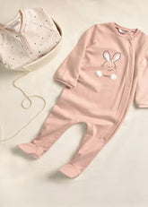Set 2 Pijamas Conejos Puntos Rosa Mayoral