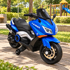 Moto Montable Eléctrica NMAX Azul