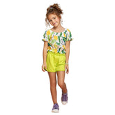 Conjunto Verano Short Plantas y Limones