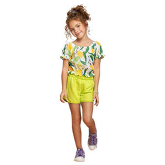 Conjunto Verano Short Plantas y Limones