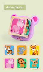 Rompecabezas Cubo Didáctico Animales