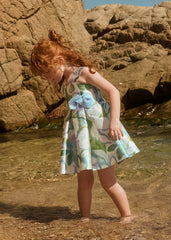 Vestido Estampado Flores Celeste Abel & Lula