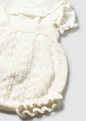 Conjunto Body en Tricot y Blusa Blanco Mayoral detalle