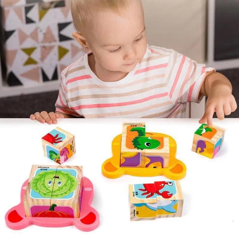 Rompecabezas Cubo Didáctico