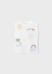 Conjunto 3 Piezas Bermuda Playa Beige Mayoral