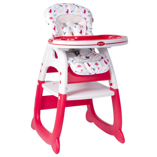 Silla Comedor Dinosaurios Rojo Merly Ebaby