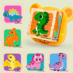 Rompecabezas Cubo Didáctico Dinoi