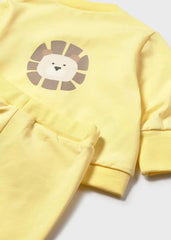Conjunto 3 Piezas Chaqueta Jirafa Amarillo Mayoral detalle