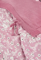 Conjunto Pantalon Rosa Flor Boboli