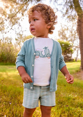 Conjunto Bermuda Moto Verde Mayoral MODELO