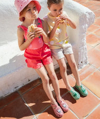 Sandalias Tobby Zebra Rosa Igor modelo