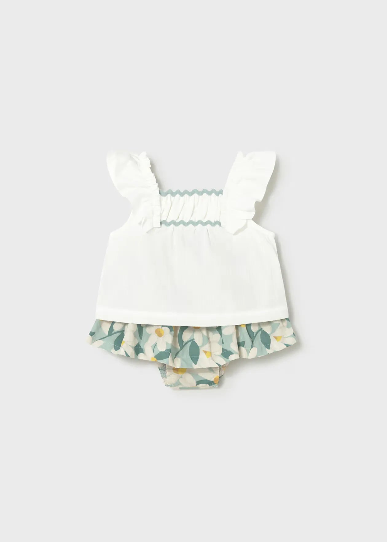 Conjunto Falda Margaritas Verde Mayoral