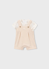 Pelele Combinado Patos Beige Mayoral