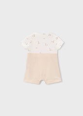 Pelele Combinado Patos Beige Mayoral Estilo