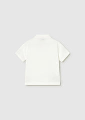 Polo Bolsillo Blanco Mayoral
