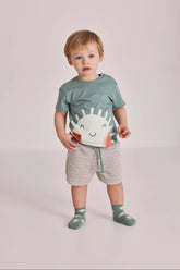 Conjunto Bermuda Sol Verde Boboli