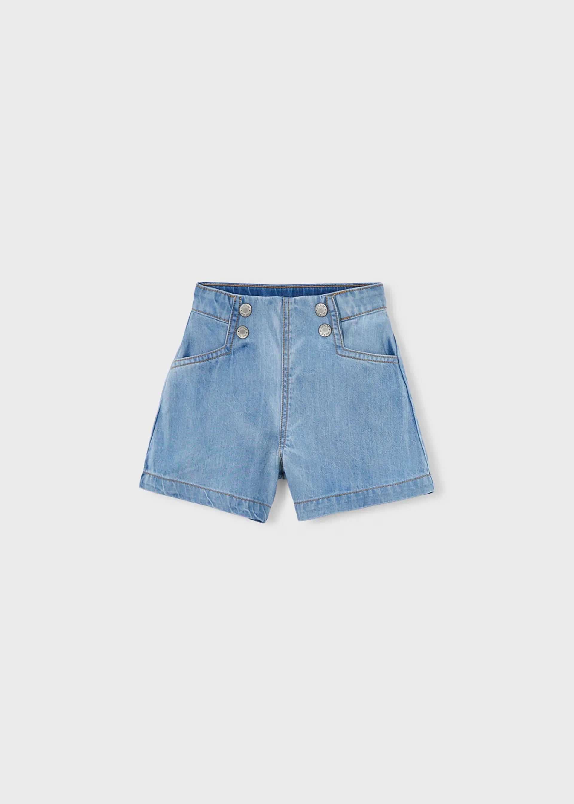 Short Botones Denim Claro Mayoral