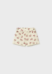 Short Estampado Cerezas Beige Mayoral