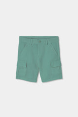 Conjunto Camisa Bermuda Rayas Verde Boboli