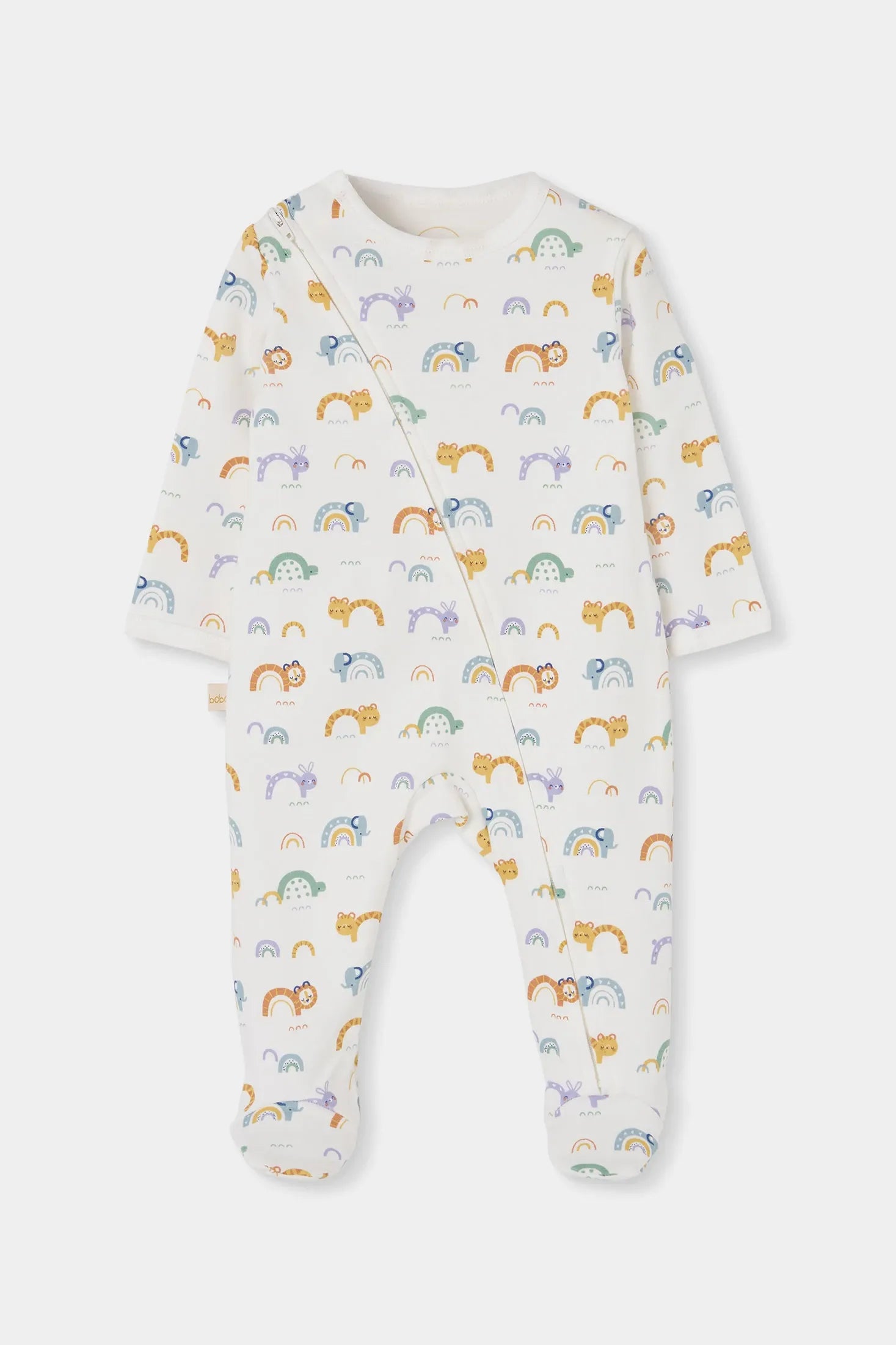 Pijama Enteriza Estampado Colores Animales Boboli