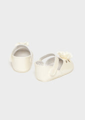 Baleta sin Suela Ceremonia Crudo Flor Mayoral
