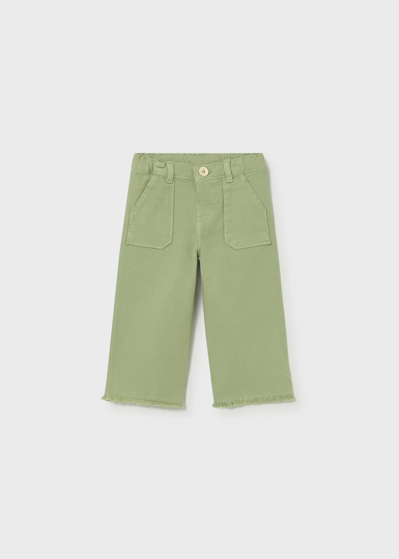 Pantalón Bota Flecos Verde Niña Mayoral