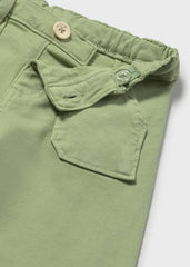 Pantalón Bota Flecos Verde Niña Mayoral detalle