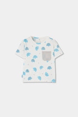 Conjunto Bermuda Rayas Elefante Boboli diseño