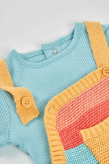 Conjunto Body Tricot Rayas Boboli